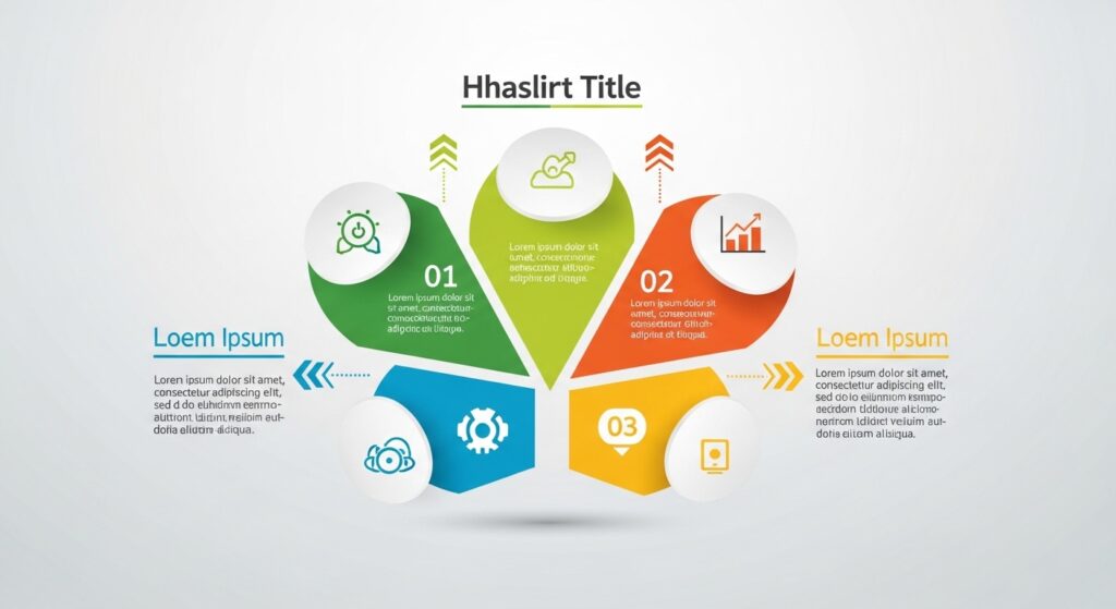Como Criar um Funil de Vendas Eficiente para Aumentar Suas Conversões Diagrama ilustrativo de um funil de vendas com três etapas representadas em cores diferentes e ícones, com descrições em texto ao lado.